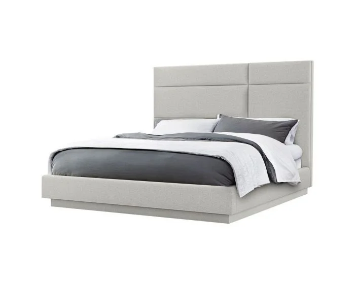 Interlude Home Quadrant King Bed in Fresco