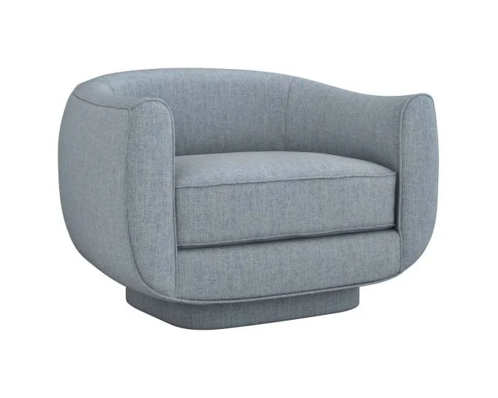 Interlude Home Spectrum Swivel Chair in Marsh