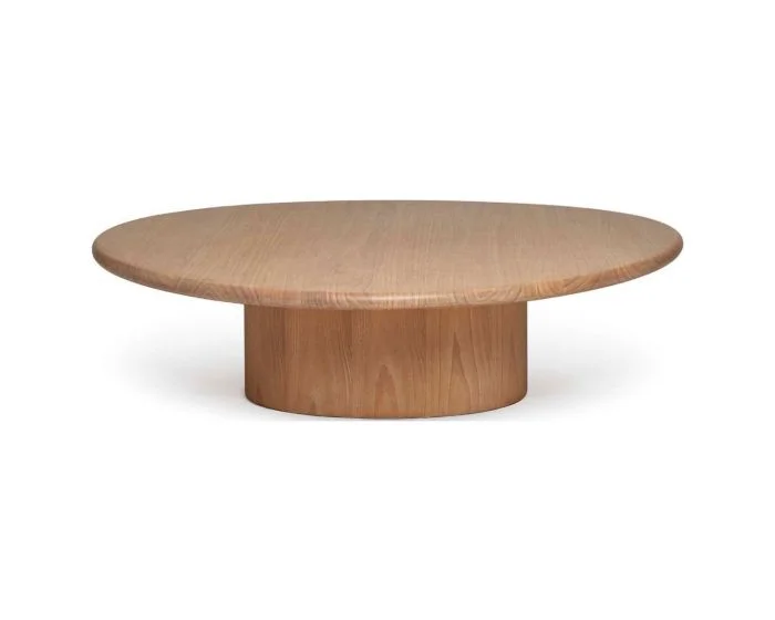 Interlude Home Tinsley Large Cocktail Table in Husk