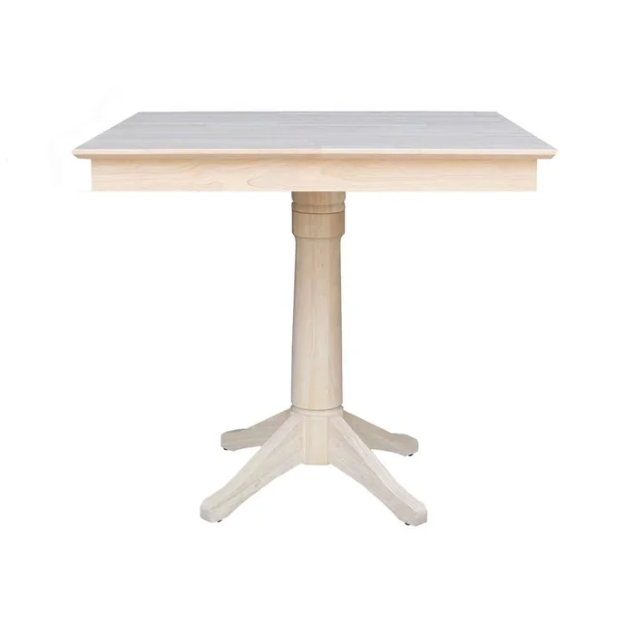 International Concepts – 36X36in Square Top Ped Table – 35.9inH – K-3636TP-27B-6B