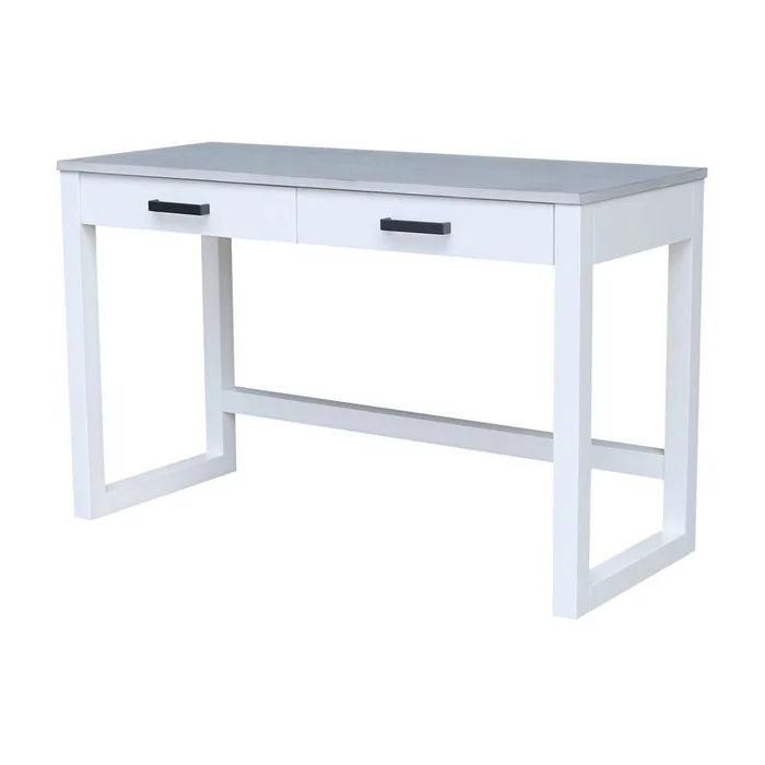 International Concepts – Carson Desk with 2 Drawers in Chalk/White Finish – OF128-71