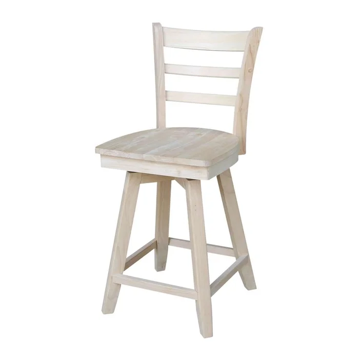 International Concepts – Emily Counter Height Stool – 24inSH – S-6172SW