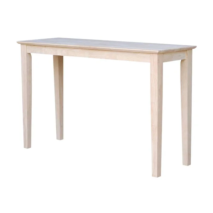 International Concepts – Shaker Console Table – Standard Length – OT-9S