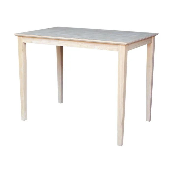 International Concepts – Solid Wood Top Table – Shaker Legs – K-3048-36S