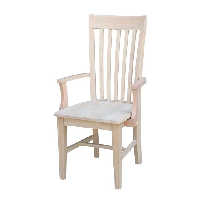 International Concepts – Tall Mission Chair with Arms – C-465A