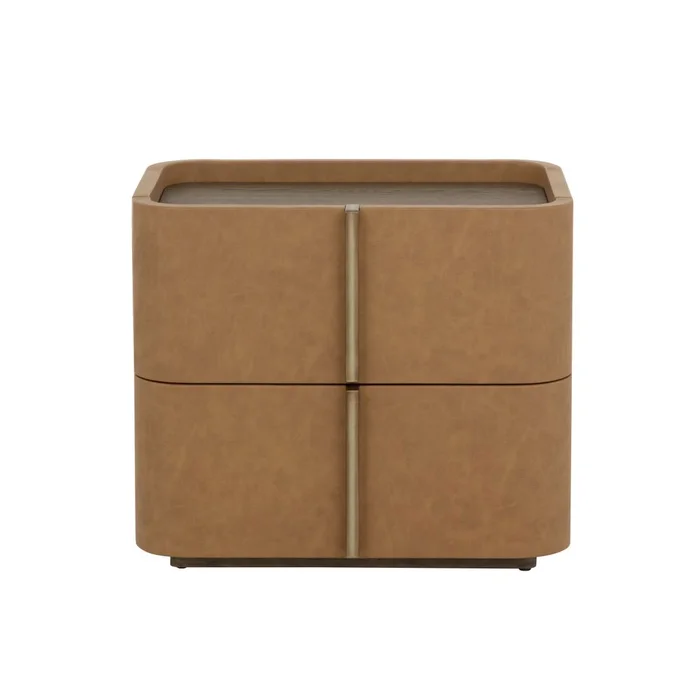 Jamille Nightstand – Small – Cognac