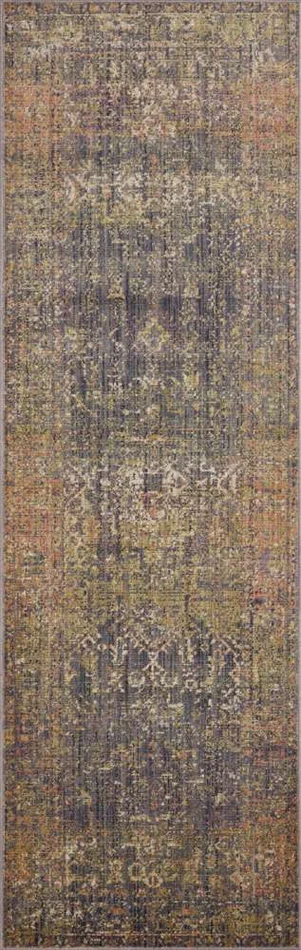 Jean Stoffer x Loloi – Bradbury Ink / Multi 2-6in x 8-0in Runner Rug – BRADBRU-05IKML2680
