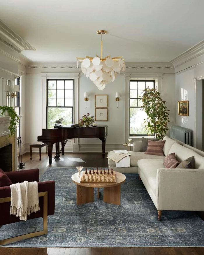 Jean Stoffer x Loloi – Bradbury Ocean / Gold 11-6in x 15-6in Area Rug – BRADBRU-03OCGOB6F6