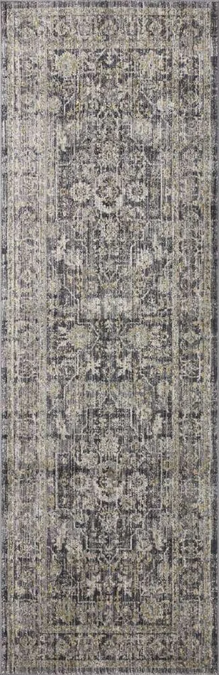 Jean Stoffer x Loloi – Katherine Midnight/ Tobacco 2-7in x 10-0in Runner Rug – KESSKES-03MDTO27A0