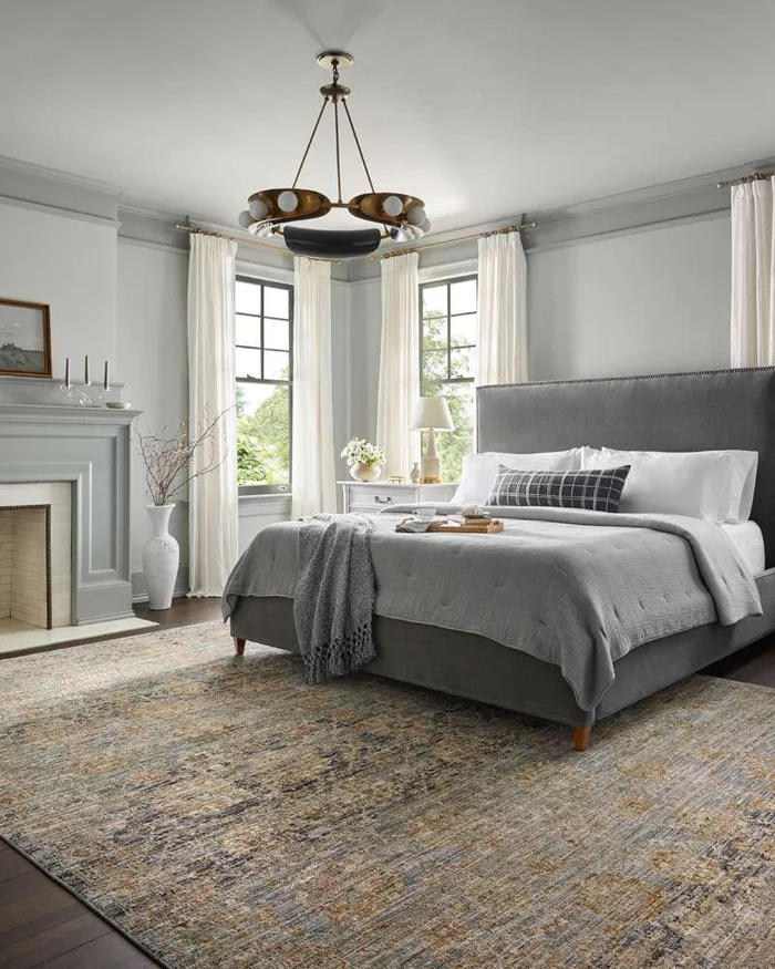 Jean Stoffer x Loloi – Katherine Ocean / Coral 18in x 18in Sample Rug – KESSKES-02OCCO160S