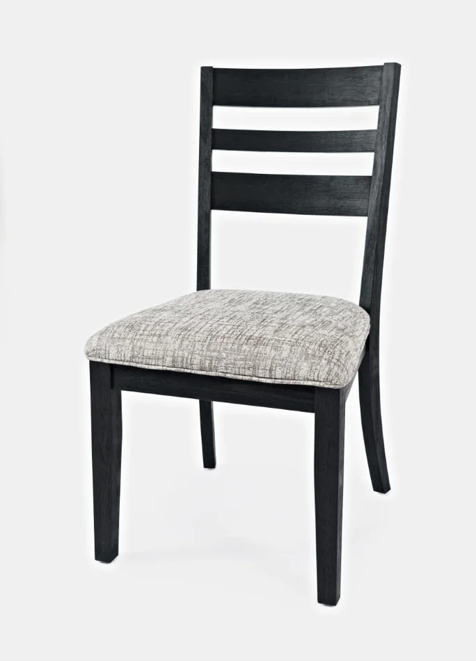 Jofran – Altamonte Ladderback Chair in Dark Charcoal (Set of 2) – 1851-420KD