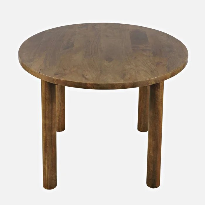 Jofran – Bodhi 42in Round Rustic Solid Wood Dining Table – 2271-BODHIRDG
