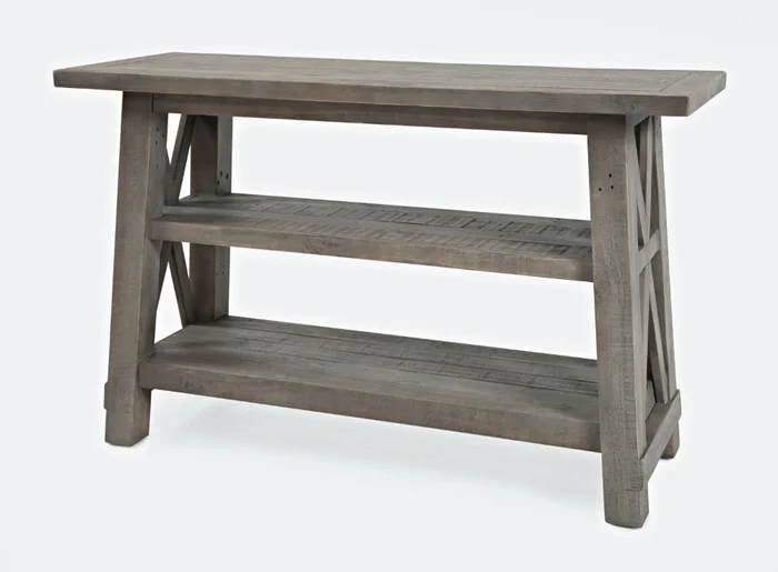 Jofran – Outer Banks Sofa Table in Driftood – 1840-4
