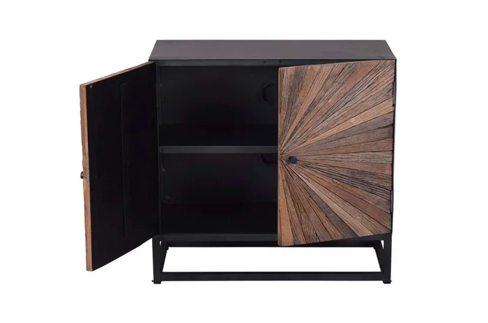 Jofran – Reclaimed Wood Astral Plains 2 Door Accent Cabinet – Natural – 1928-32