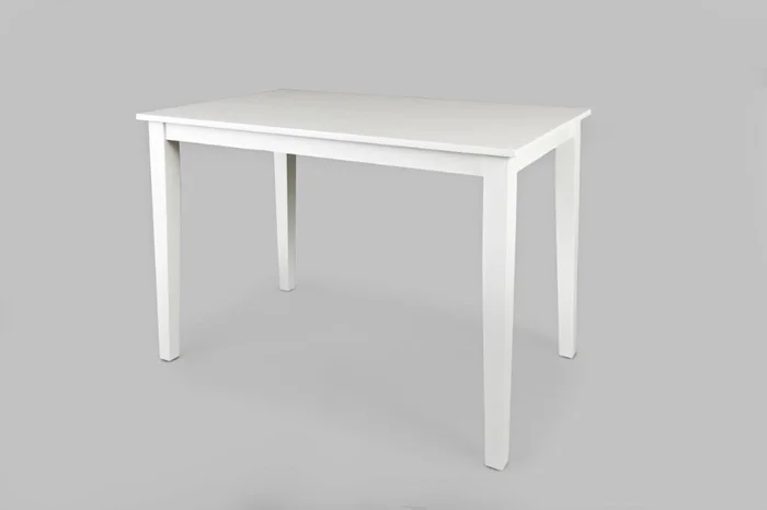 Jofran – Simplicity Counter Height Dining Table in Paperwhite – 652-54