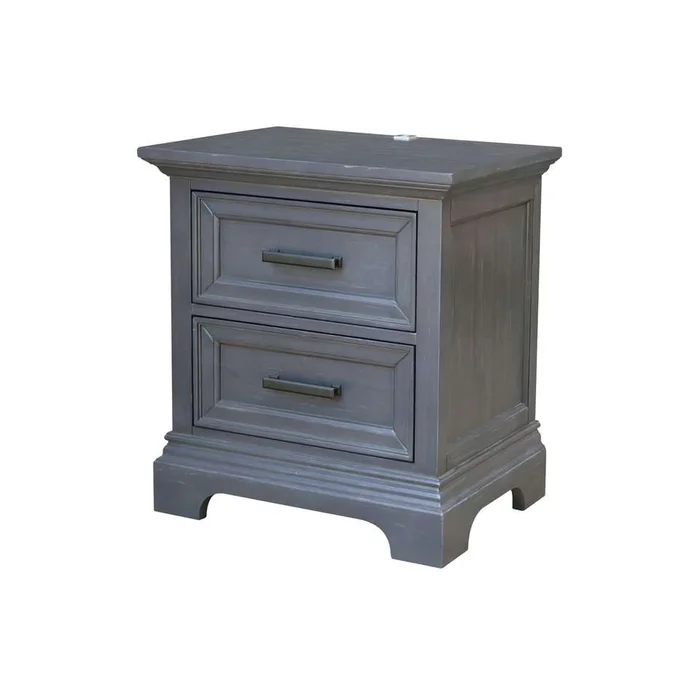 John Thomas Furniture – Summit – Nightstand in Heather Gray – BD105-3002N
