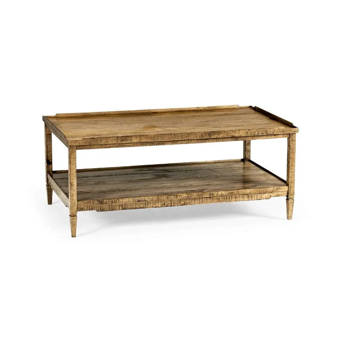 Jonathan Charles Fine Furniture – Casual Accents Medium Driftwood Cocktail Table – 491021-DTM
