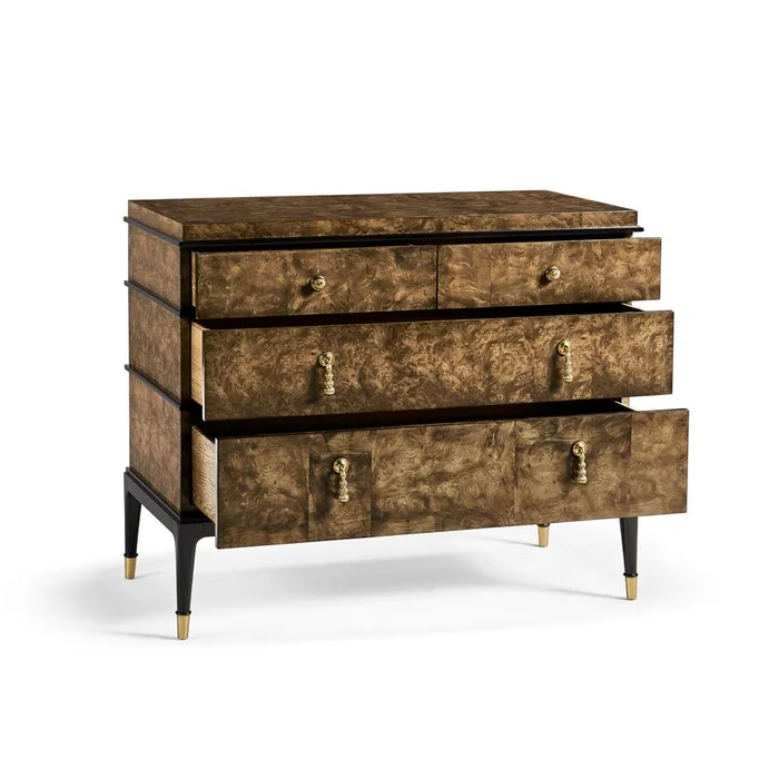 Jonathan Charles Fine Furniture – JC Modern – Jacques Bachelors Chest, Brown – 007-1-930-DBB