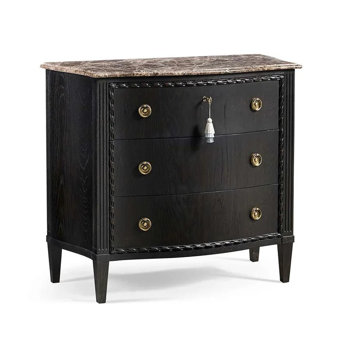 Jonathan Charles Fine Furniture – JC Traditional – Tangiers Drawer Chest – 007-1-931-EBO