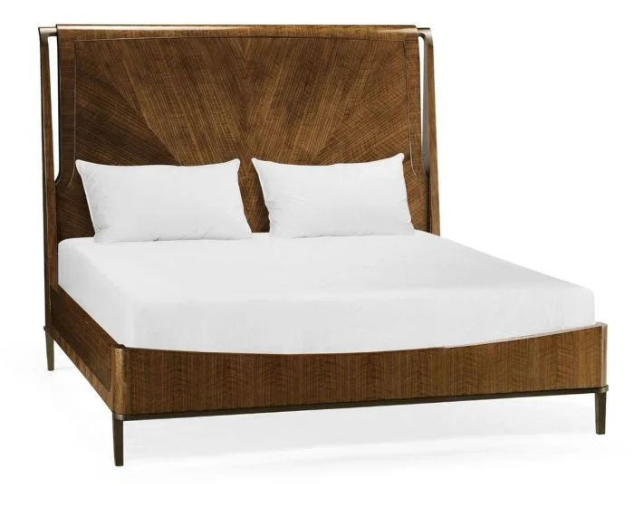 Jonathan Charles Toulouse US King Bed in Wooden Headboard