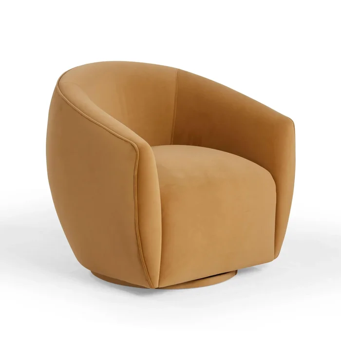 Jordan – Velvet Swivel Chair
