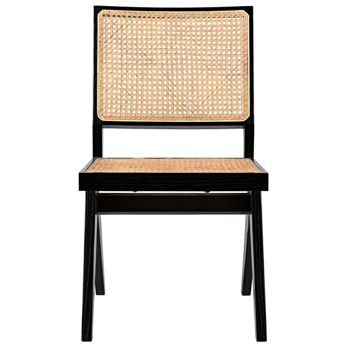 Joseph Side Chair – Charcoal Black