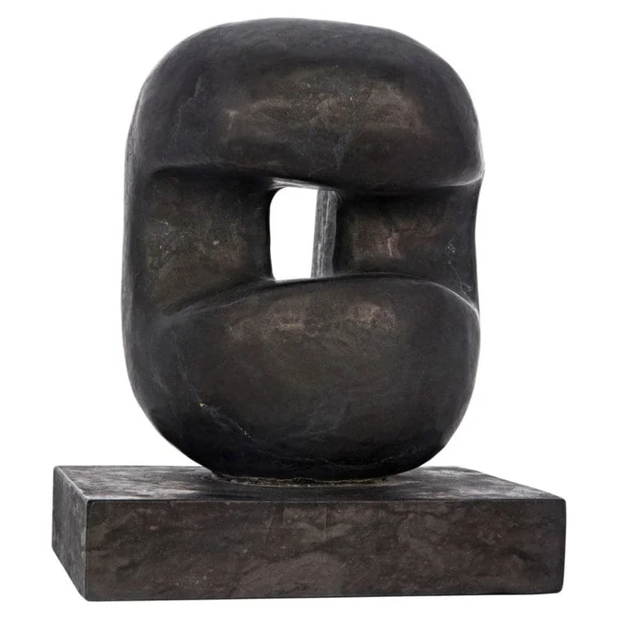 Juno Sculpture, Black Marble