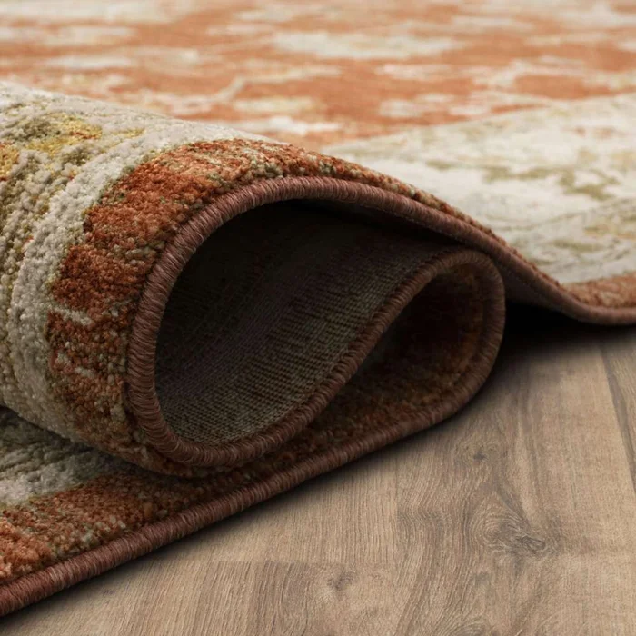 Karastan – Adalia Iznik Rust 5 x 7 6in Area Rug – RG847-780-060090-IP