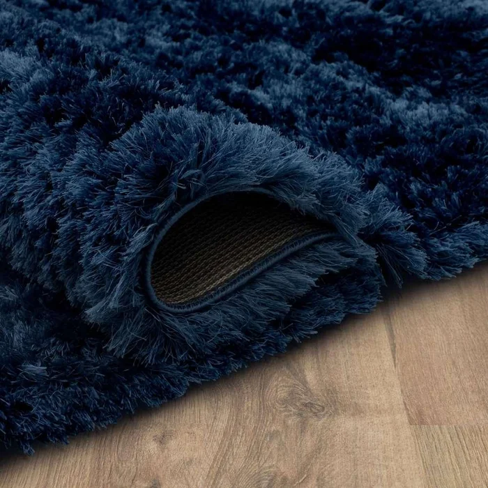 Karastan – Billow Shag Billow Shag Blue 6 6in x 9 Area Rug – R1148-385-078108-IP