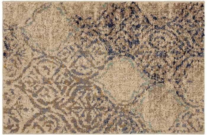Karastan – Cosmopolitan Zendaya Indigo 2 x 3 Area Rug – 90954-50134-024036-VL