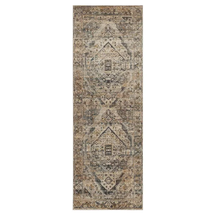 Karastan – Echo Gamin Grey 2 7in x 7 3in Area Rug – R1057-131-031087-IP