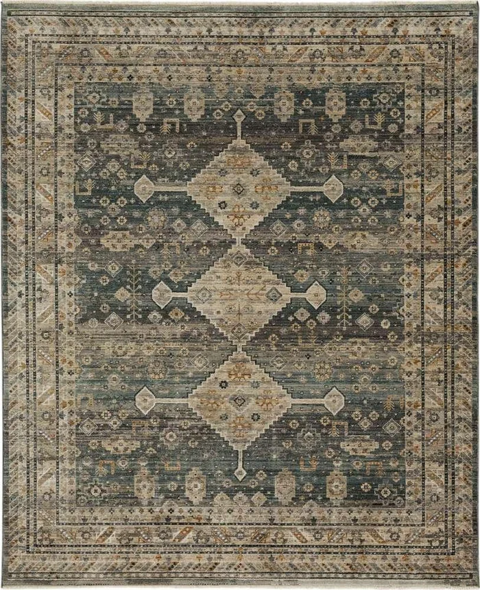 Karastan – Echo Milo Grey 7 10in x 10 3in Area Rug – R1058-131-094123-IP