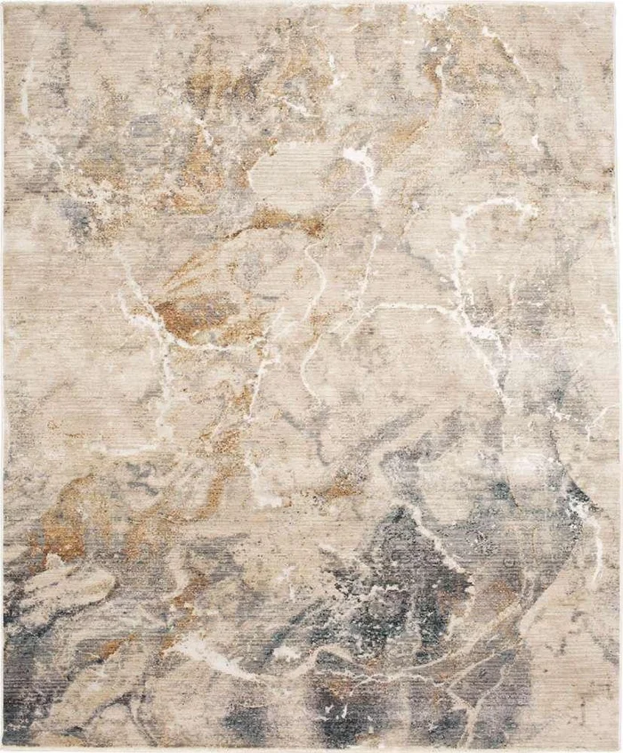 Karastan – Echo Tesoro Cream 7 10in x 10 3in Area Rug – R1063-238-094123-IP