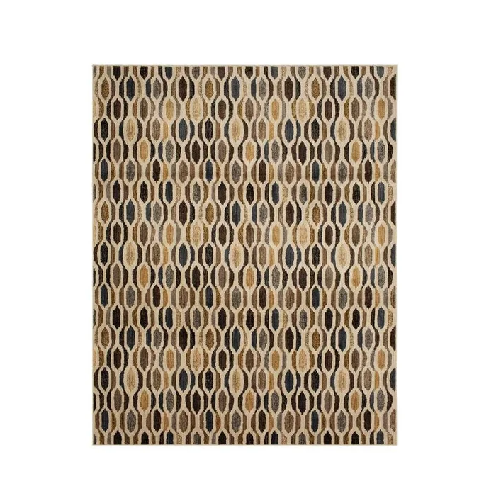 Karastan – Elements Etro Beige 9 6in x 12 11in Area Rug – 92499-70033-114155-IP