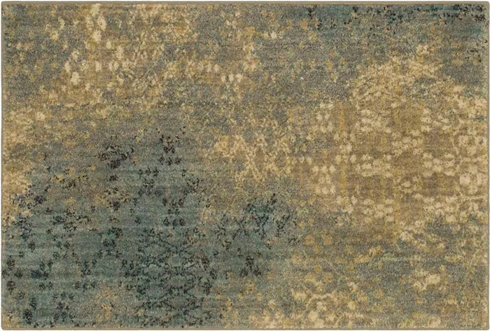 Karastan – Elements Mesmerize Aqua 2 x 3 Area Rug – 91213-60110-024036-IP
