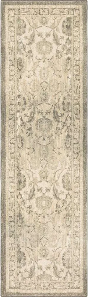 Karastan – Euphoria New Ross Ash Grey 2 4in x 7 10in Area Rug – 90259-5913-028094-IP