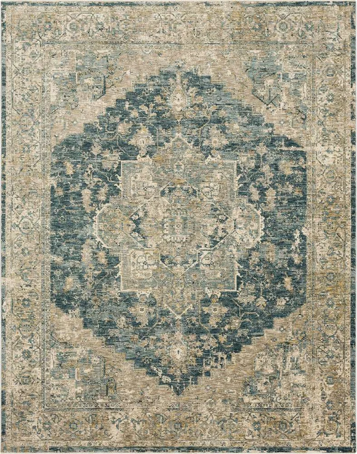 Karastan – Marash Ezine Cream 7 10in x 10 3in Area Rug – RG845-741-094123-IP