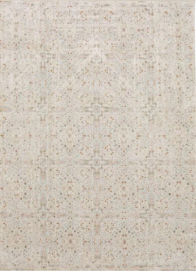 Karastan – Solitude Pandosia Cream Lt Beige 6 7in x 9 4in Area Rug – R1042-569-079112-IP