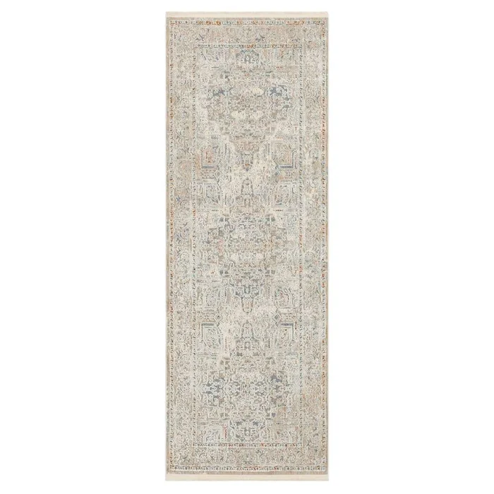 Karastan – Solitude Via Salaria Cream Beige 2 7in x 7 3in Area Rug – R1043-910-031087-IP