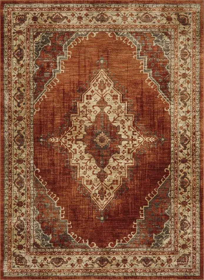 Karastan – Spice Market Vasco Spice 3 5in x 5 5in Area Rug – 90935-20044-041065-IP