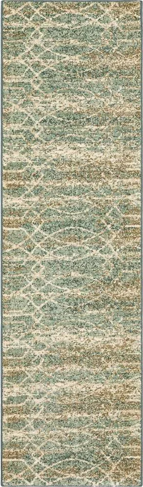 Karastan – Touchstone Debonair Jadeite 2 4in x 7 10in Area Rug – 91233-50097-028094-VL
