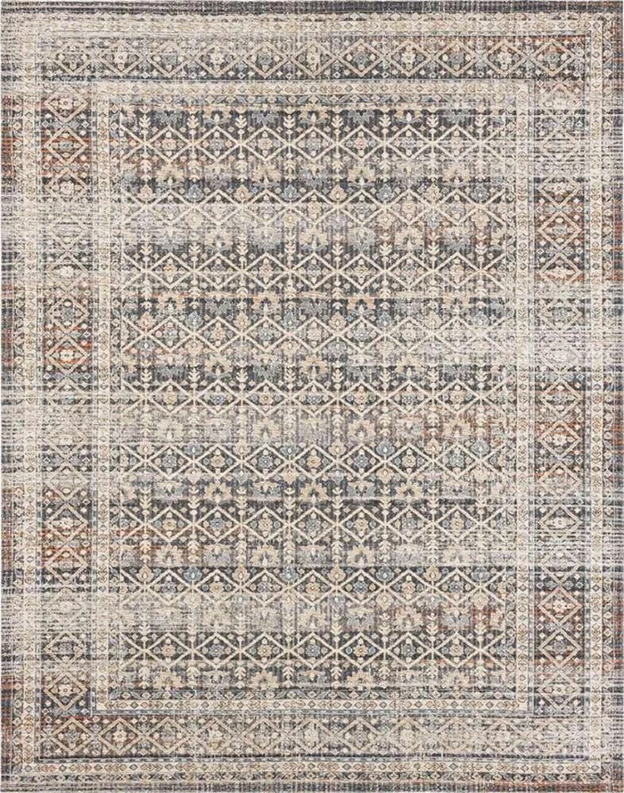 Karastan – Zula Luanda Slate 2 4in x 8 Area Rug – R1202-525-028096-IP