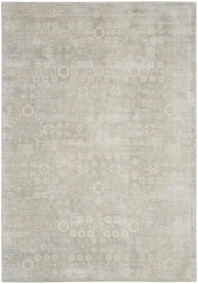 Kathy Ireland Home – Desert Skies DSK02 Light Grey 39in x 59in Area Rug – DSK02-99446361813_CLOSEOUT
