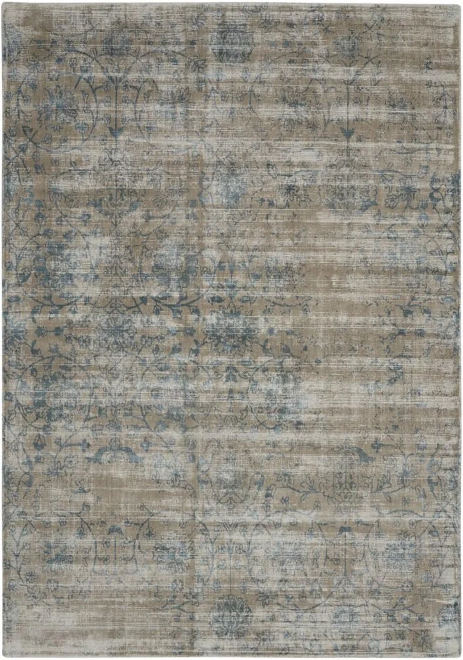 Kathy Ireland Home – Desert Skies DSK06 Beige and Blue 39in x 59in Area Rug – DSK06-99446362117_CLOSEOUT