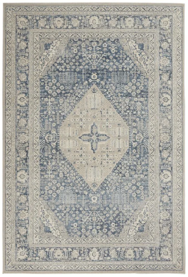 Kathy Ireland Home – Malta Area Rug – 311in x 57in Blue – MAI18-99446798015_CLOSEOUT