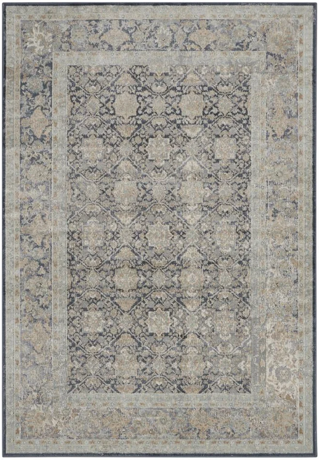 Kathy Ireland Home – Malta Area Rug – 311in x 57in Navy – MAI09-99446375957 – CLOSEOUT