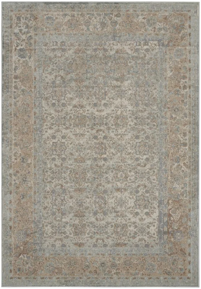 Kathy Ireland Home – Malta Area Rug – 53in x 77in Slate – MAI09-99446376039 – CLOSEOUT
