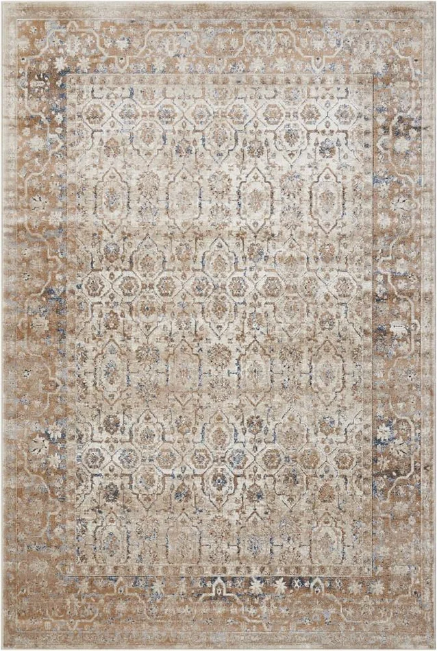 Kathy Ireland Home – Malta MAI04 Beige 53in x 77in Area Rug – MAI04-99446361233 – CLOSEOUT