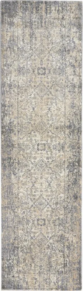 Kathy Ireland Home – Moroccan Celebration 22in x 76in Area Rug – KI3M1-99446712370