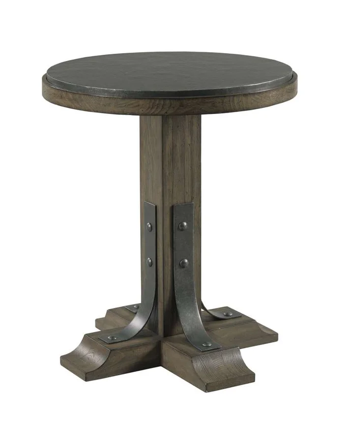Kincaid Furniture – Acquisitions Connor Round Accent Table – 111-1200